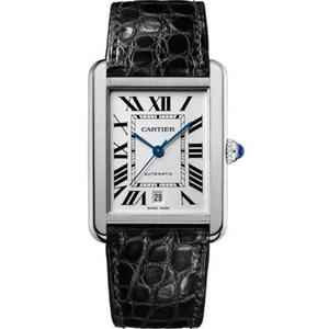 Zf Factory Top Replica Cartier Tank Series w5200027 Mannen Mechanische horloges (vrouwen hebben ze ook).