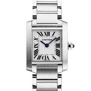 Cartier tank W51008Q3 beste vrouwelijke horloge Zwitsers quartz uurwerk