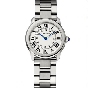 TW factory Cartier London serie W6701004 ultradunne Zwitsers quartz uurwerk dameshorloge met echte open vorm