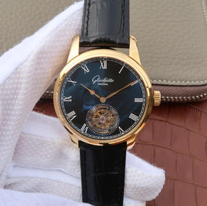 Glashütte Original Senator Series 94-11-01-01-04 True Tourbillon horloge witte plaat met diamanten