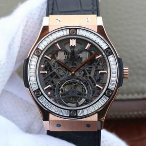 TF Hublot (Hengbao) HUBLOT serie trendy mannen glanzend T diamant mechanische horloge