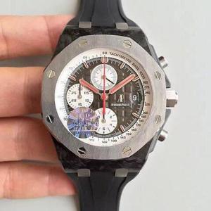 [JF] Audemars Piguet Royal Oak Offshore AP 42MM koolstofvezel serie AP Audemars Piguet automatische mechanische chronograaf uurwerk.