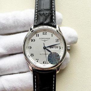 [JF] Longines Master Series Dual Calendar Movement 2836 Automatisch mechanisch uurwerk Belt Watch herenhorloge.