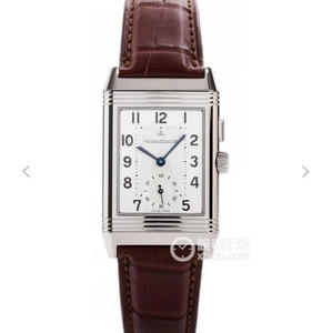 Jaeger-LeCoultre Reverso Watch Black-faced Unisex Mechanical Watch The back can be flipped to the front
