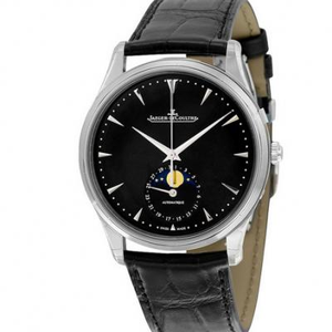 ZF fabriek Jaeger-LeCoultre Master Series 1368470 maanfasefunctie mannen De nieuwste versie van de topreplica van mechanische horloges.