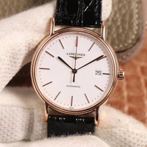 KY Longines magnificent series Cal.L619 automatic ultra-thin movement rose gold men's mechanical watch