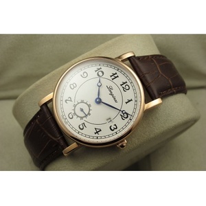 Swiss Movement Longines Men's Watch Master Series Mechanische Horloge L4.785.8.73.2 18K Gold met Kalender Zwitsers uurwerk