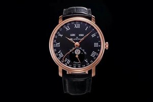 OM Nieuw product Blancpain villeret klassieke serie 6639 maanfaseweergave zelfgemaakte 6639 machine Core volledig uitgerust herenhorloge.