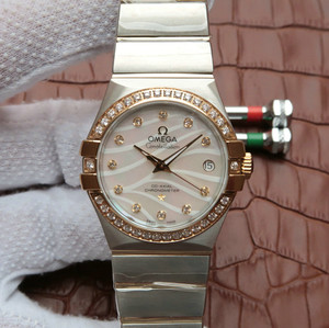 Omega Constellation serie 123.20.35 automatische mechanische horloge modificatie. Omega Constellation serie 123.20.35 automatische mechanische horloge modificatie.