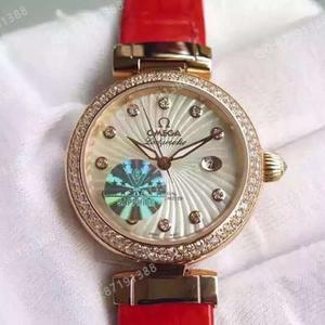 Omega lady matic serie, de nieuwste 8520 uurwerk mechanische dames horloge