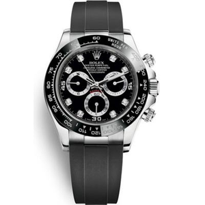 JH Rolex m116519ln-0025 Daytona nieuwe verbeterde rubberen band automatisch mechanisch uurwerk herenhorloge.