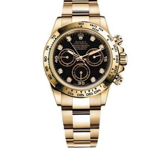 JH Factory Rolex V7 Edition Universe Chronograph Full Gold Daytona 116508-0008 Men's Mechanical Watch