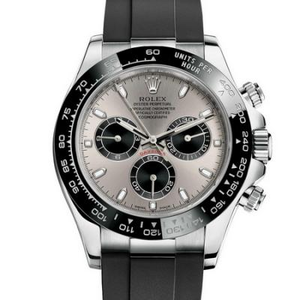 N Rolex nieuwe versie 904 staal Daytona m116519ln-0024 Volledig functionele heren mechanisch horloge rubberen band.