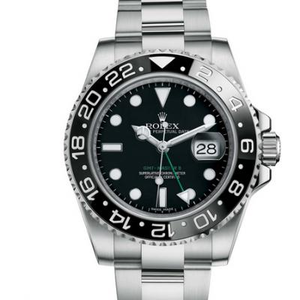 EW fabriek Rolex 116710LN-78200 Greenwich serie zwarte keramische ring mannen mechanische horloge