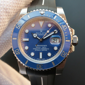Rolex SUB Submariner Series 116619LB Blue Water Ghost Blue Ghost V5 Edition Tape