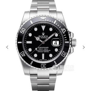 2018 explosie model N fabriek v8 versie Rolex Submariner serie 116610LN-97200 Blackwater ghost mechanisch herenhorloge verbeterde versie.