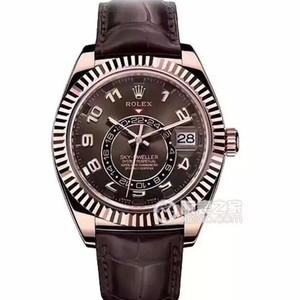Rolex model: 326935SKY-DWELLER mechanical men's watch.