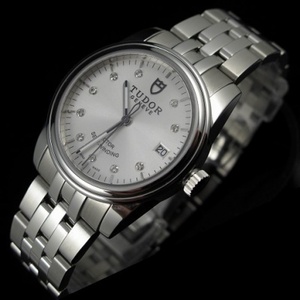 Verfijnde imitatie Zwitserse uurwerk Tudor Junjue serie mannen horloge drie-hand stalen riem automatische mechanische mannen horloge Zwitserse originele ETA2824-2