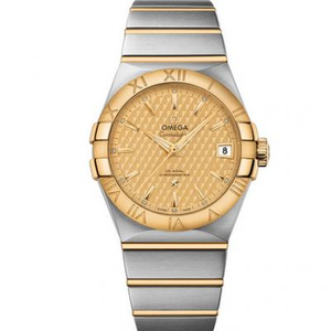 VS fabriek replica Omega Constellation serie 123.20.38.21.08.002 double eagle gold mannen mechanische horloge.