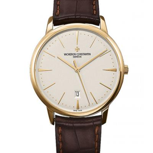FK Vacheron Constantin 85180 / 000J-9231 Heritage Classic Series horloge Herenhorloge Lederen band Automatisch mechanisch uurwerk