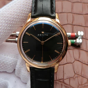 Een-op-een replica Zenith ELITE-serie 03.2270.6150 / 01.C498 ultradun mechanisch herenhorloge