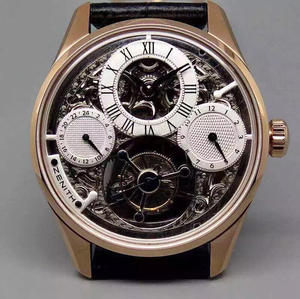 TF factory Zenith (true flywheel series) manual winding true tourbillon machineryTF factory Zenith (true flywheel series) manual winding true tourbillon machinery TF factory Zenith (true flywheel series) manual winding true tourbillon machineryTF factory Zenith (true flywheel series) manual winding true tourbillon machinery