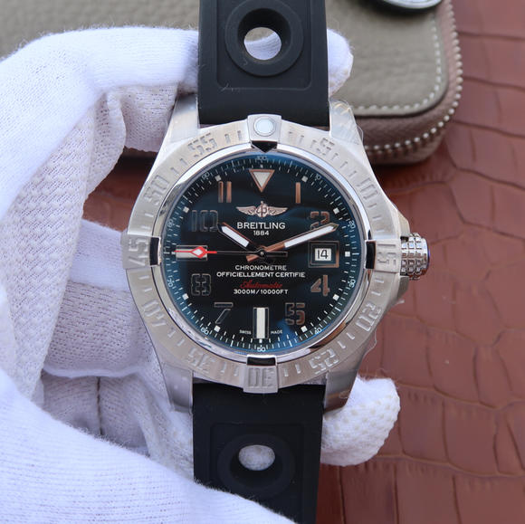 GF Breitling Avengers II A3239011/BC34/170A Automatic Men's Mechanical Watch Tape - Klik op de afbeelding om het venster te sluiten