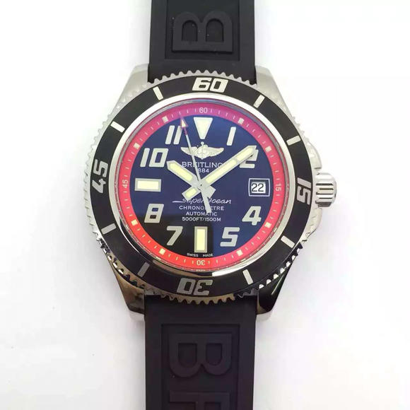 Breitling Super Ocean Series 2836 automatisch mechanisch uurwerk Mechanisch herenhorloge. - Klik op de afbeelding om het venster te sluiten