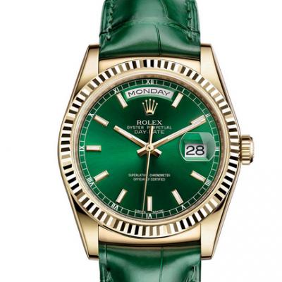 Rolex Day-Date Series 118138-0003 (FC) Belt Automatic Mechanical Watch Unisex Watch - Klik op de afbeelding om het venster te sluiten