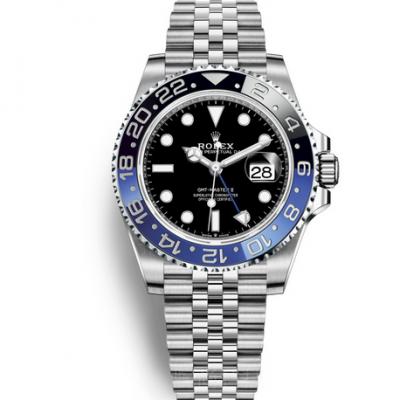 GM Rolex Greenwich Black Blue Circle 904L Oystersteel Watch Stunning debut Classic Men's Mechanical Watch - Klik op de afbeelding om het venster te sluiten