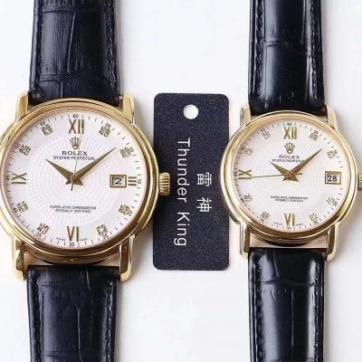 Rolex's latest couple watch gold couple male and female mechanical watches (unit price) - Klik op de afbeelding om het venster te sluiten
