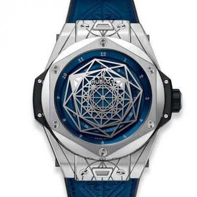 topversie WWF fabriek Hublot 415.NX.7179.VR.MXM18 originele tattoo horloge origineel een op een Open mal. - Klik op de afbeelding om het venster te sluiten