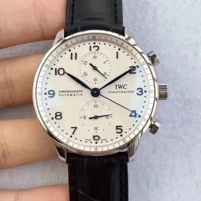 The YL V7 version of the new IWC Portuguese launches the 1 hour, minute, second hand is the same height as the genuine product. Only YL can do it - Klik op de afbeelding om het venster te sluiten