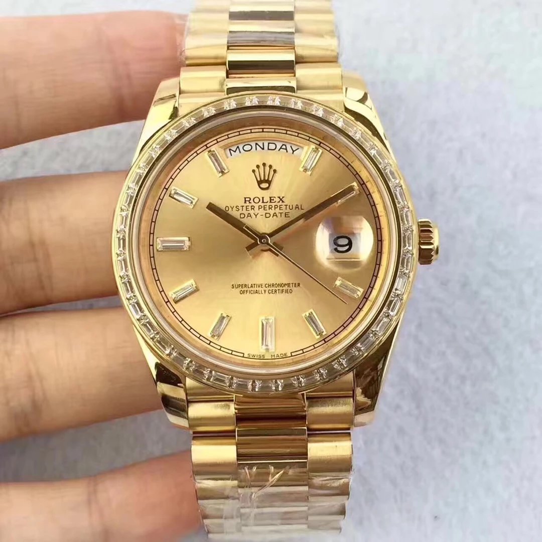 [De hoogste kwaliteit van de EW-fabriek] Rolex Day-Date Series 228239 Men's Journal Watch V2 Ultimate Edition Automatic Mechanical Movement - Klik op de afbeelding om het venster te sluiten