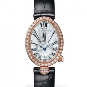 Upgraded version of Breguet Queen of Naples 8928BR/51/944/DD0D ladies watch mother-of-pearl face diamond ladies watch