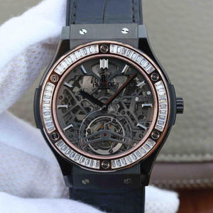 TF Hublot (Hengbao) HUBLOT series trendy men's shiny T diamond mechanical watch