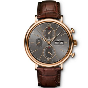 IWC Portofino IW391021. ASIA7750, men's watch with automatic mechanical multi-function movement
