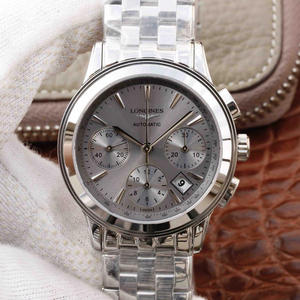 TW Longines Army Flag L4.803.4 series Genuine mold opening 1:1 to restore every detail of the product, gray surface