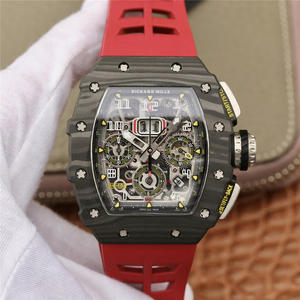KV Richard Mille Miller RM11-03 Series Men's Mechanical Watch (Red Tape)