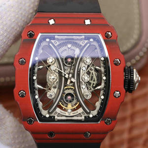 Top replica Richard Mille RM53-01 men's automatic mechanical watch high-end carbon fiberUT Omega vintage Seamaster 30 series men's mechanical belt watch original one to one replica