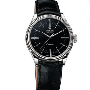Rolex Cellini-serie 50509-0006 mekanisk klokke for menn (svart og hvitt er valgfritt)