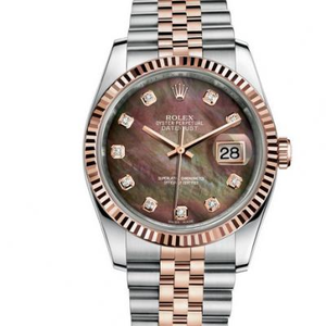 GM new Lady datejust 36mm rose gold 2018 new datejust 14k gold-covered series automatic mechanical movement stainless steel strap