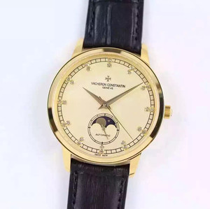 Vacheron Constantin heritage 81180 ultra-thin moon phase series mechanical men's watch