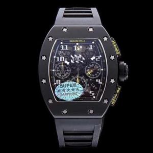 KV Taiwan factory's strongest masterpiece preview Richard Mille RM-011 black ceramic limited edition strong attack high-end quality