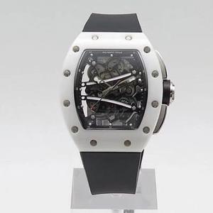 KV factory RM Richard RM055 series watch The TZP used in the case is a tetragonal zirconia polycrystalline porcelain ceramic