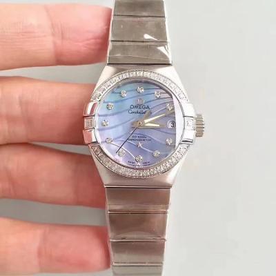 3S produced OMEGA Constellation series PLUMA light feather watch equipped with 8520 movement "Constellation" ladies watch - Trykk på bildet for å lukke