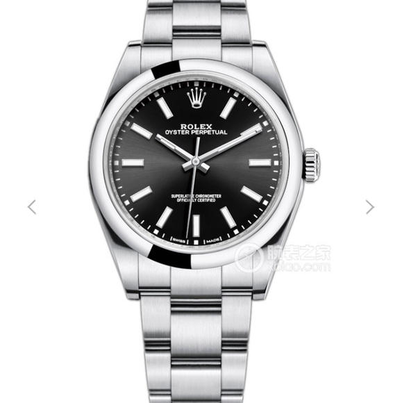 AR Rolex 114300 Oyster Perpetual Series Mechanical Men's Watch Top Replica Watch - Trykk på bildet for å lukke