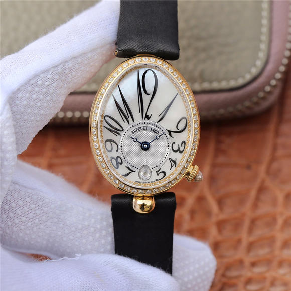 ZF Breguet's Queen of Naples series is on the stage. All the shortcomings of the previous version are corrected. The goose egg shape is matched with the silk strap. The body is noble and elegant - Trykk på bildet for å lukke