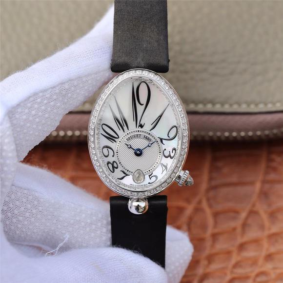 ZF Breguet's Queen of Naples series is on the stage. All the shortcomings of the previous version are corrected. The goose egg shape is matched with the silk strap. The body is noble and elegant - Trykk på bildet for å lukke