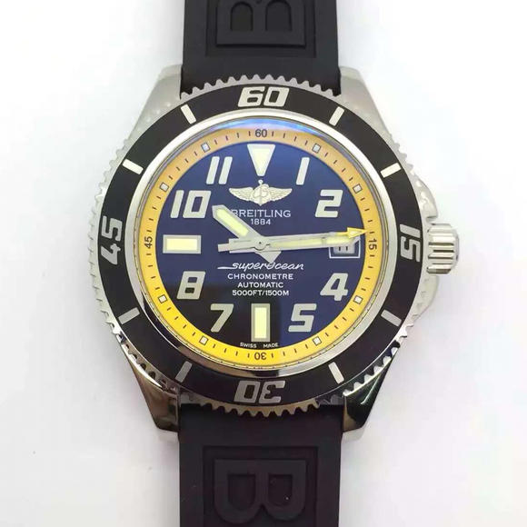Breitling Super Ocean Series 2836 Automatic Mechanical Movement Men's Mechanical Watch - Trykk på bildet for å lukke